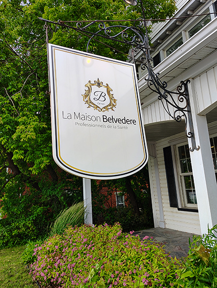 Enseigne Maison Belvédère