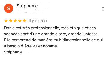 Témoignage de Stéphanie provenant de Google Entreprise